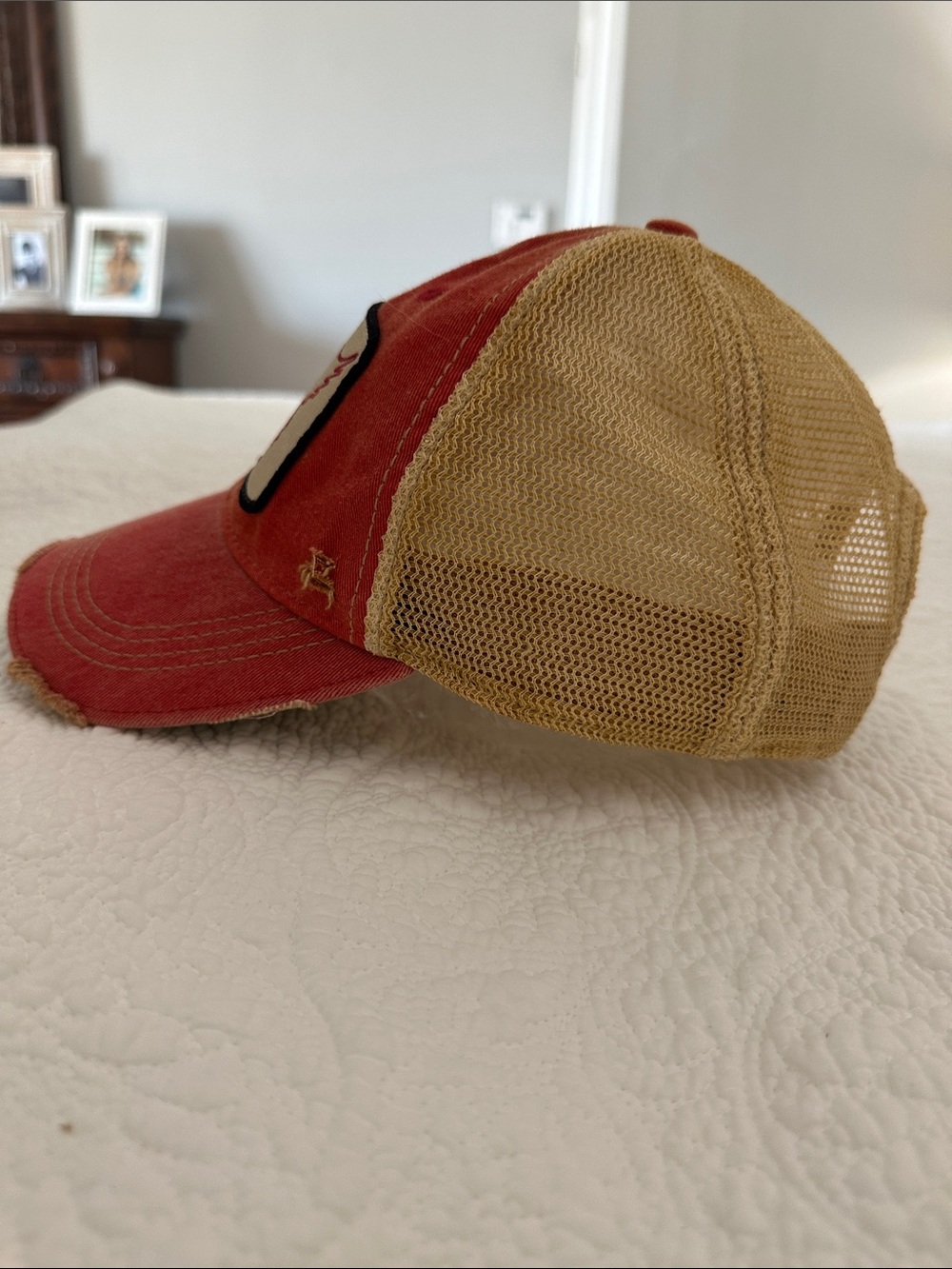 Angry Minnow Vintage Aerosmith Red Wing Trucker Hat RARE - Picture 6 of 10